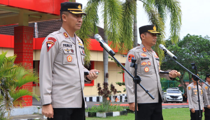 Jabatan Kapolres Banyuasin Diserahterimakan