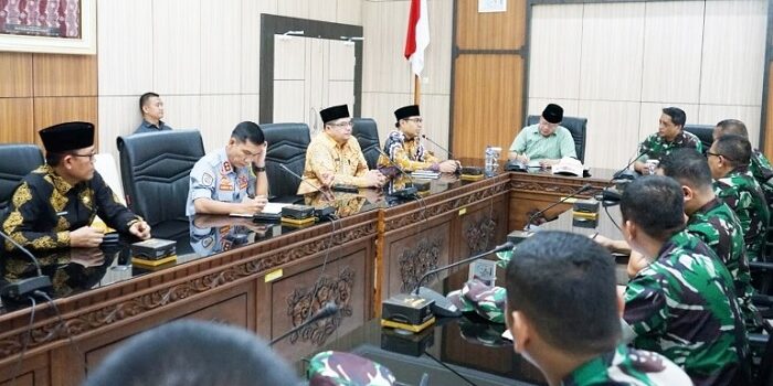 Pemprov Terima Kunjungan Tim Peninjau TNI AD Untuk Pembentukan Kodam Bengkulu