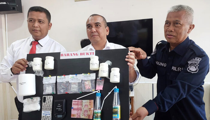 Polda Bengkulu Ungkap Industri Ekstasi di Rejang Lebong