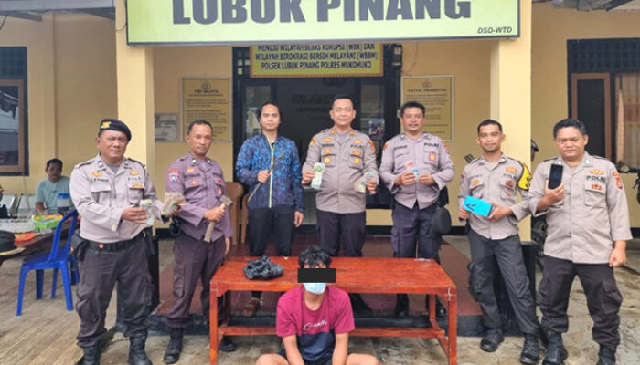 Terduga Pembobol Kamar Majikan di Kota Praja Mukomuko Diringkus Polisi