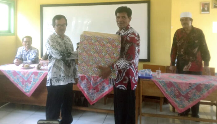Kepsek SMPN 55 Bengkulu Utara Berganti, Pisah Sambut Berjalan Khidmat