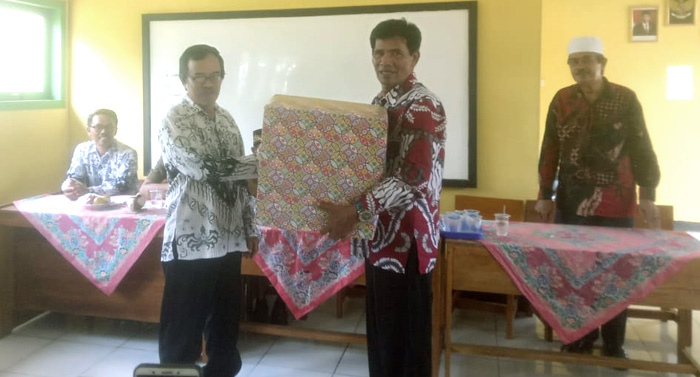Pisah sambut Kepsek SMPN 55