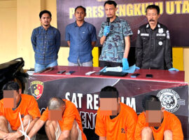 Ops Musang Nala II Polres BU Sukses, Belasan Terduga Berhasil Diamankan