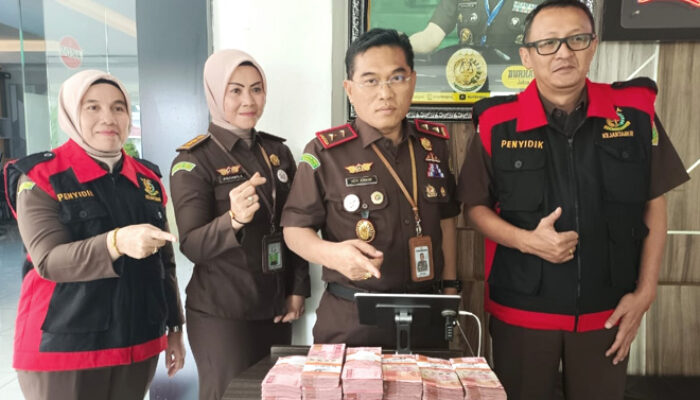Titipan Kerugian Negara Atas Kasus Dugaan Korupsi Asrama Haji Kembali Diterima Kejati Bengkulu
