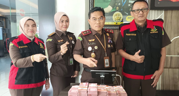 Titipan Kerugian Negara Atas Kasus Dugaan Korupsi Asrama Haji Kembali Diterima Kejati Bengkulu Titipan Kerugian Negara