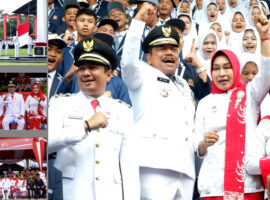 Upacara Bendera dan Peringatan Detik-detik Proklamasi di Bengkulu Utara Hidmat dan Meriah