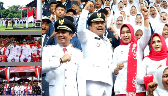 Upacara Bendera dan Peringatan Detik-detik Proklamasi di Bengkulu Utara Hidmat dan Meriah
