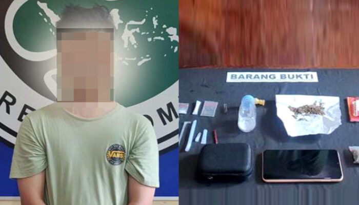 Geledah Rumah Terduga di Bandar Ratu, Polisi Temukan Sabu dan Ganja