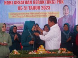 Pesan Bupati Mian pada Peringatan HKG PKK ke 51