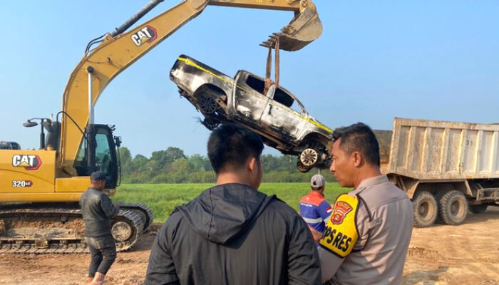 Dua Mobil di PT BCM Dibakar Warga, Polres Banyuasin Langsung Bergerak