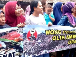 TPA Pegongsoran Pemalang Kembali Diblokade Oleh Warga