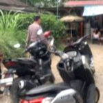 Polisi Bubarkan Siswa Bergerombol