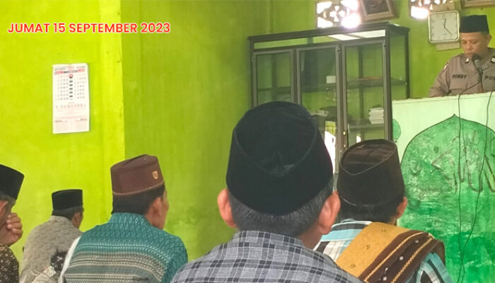 Ketika Polisi Jadi Khatib Shalat Jumat, Simak Pesan dan Uraiannya