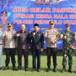 Pimpinan Dewan Bengkulu Utara Hadiri Apel Gabungan Operasi Zebra Nala 2023 DPRD BU
