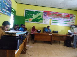 Pemdes Air Baus II Gelar Pelatihan Pengelolaan Website Desa