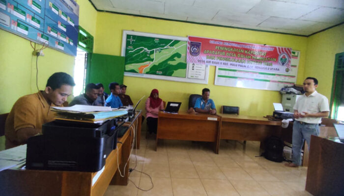 Pemdes Air Baus II Gelar Pelatihan Pengelolaan Website Desa