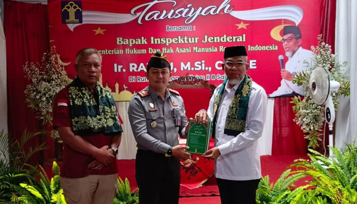 Irjen Razilu Ajak Warga Binaan Untuk Beramal Sholeh