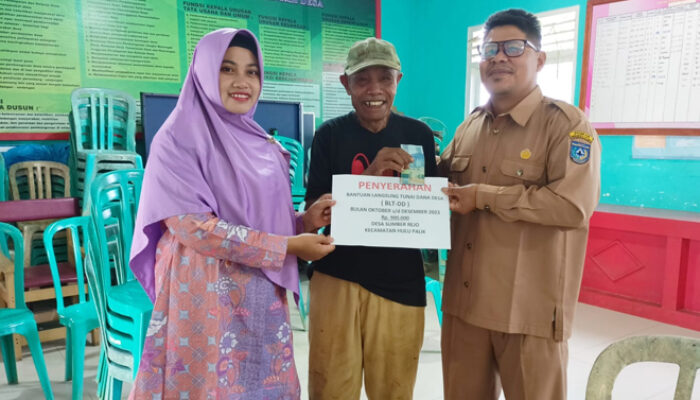 Pemdes Sumberejo Salurkan BLT Tahap Akhir