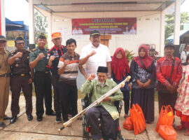 Bupati BU Buka Pelatihan Relawan Tagana dan Bazar Sembako Murah