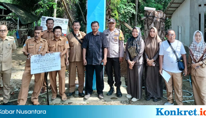 Pemdes Talang Kering Sertifikasi Tiga Titik Sumur Bor