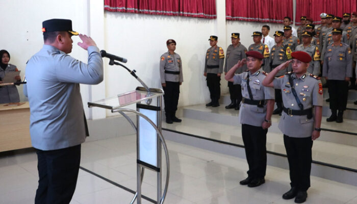 Kapolres Kepahiang Pimpin Sertijab Kasat Reskrim