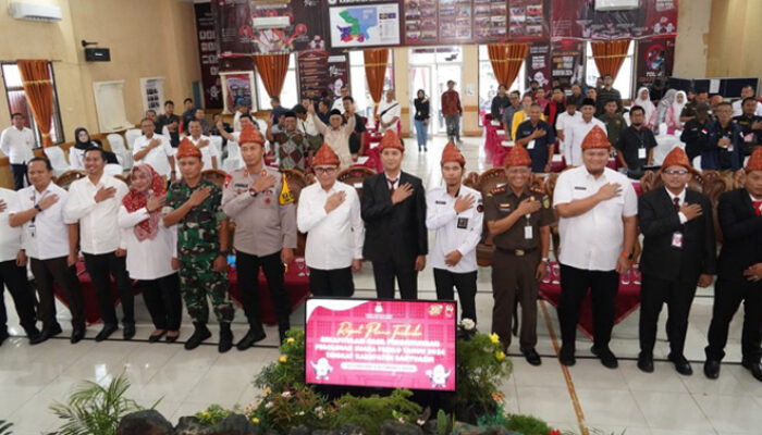 Ini Pesan Pj Bupati Banyuasin Saat Hadiri Pleno KPU Rekapitulasi Hasil Pemilu 2024