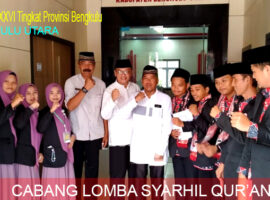 17 Regu Tampil Pada Cabang Syarhil Quran MTQ Provinsi Bengkulu Ke-XXXVI di Bengkulu Utara