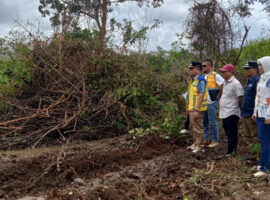Tingkatkan Pertanian, Pemkab Banyuasin Bangun Jaringan Irigasi Rawa Kecamatan Rambutan