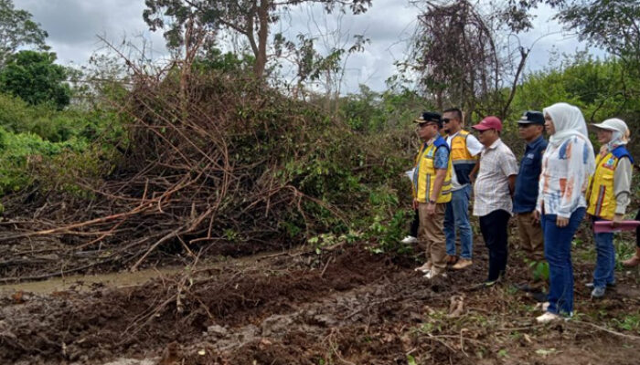 Tingkatkan Pertanian, Pemkab Banyuasin Bangun Jaringan Irigasi Rawa Kecamatan Rambutan