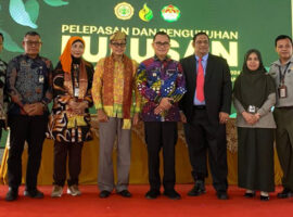 Pesan Pj Bupati Banyuasin Pada Pelepasan Peserta Didik SMK Pertanian