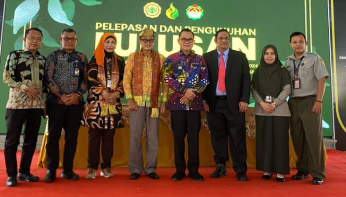 Pesan Pj Bupati Banyuasin Pada Pelepasan Peserta Didik SMK Pertanian