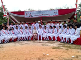 Pimpin Upacara HUT RI Ke 79, Ini Harapan Kades Rejodadi Gunawan