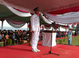 Camat Talang Kelapa Pimpin Upacara HUT Kemerdekaan RI Ke- 79