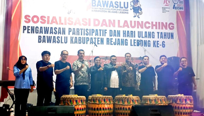 HUT ke-6, Bawaslu RL Gelar Sosialisasi dan Launching Pengawasan Partisipatif Masyarakat