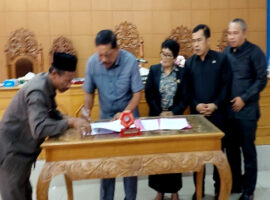Paripurna Pandangan Akhir Fraksi, Raperda RPJPD BU Disetujui Untuk Disahkan Jadi Perda