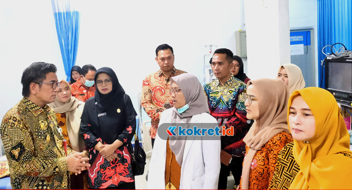 Pjs Bupati BU Cek Fasilitas dan Pelayanan Kesehatan di RSUD Arga Makmur