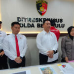 Terduga pelaku Kegiatan Pertambangan Tanpa Izin Ditangkap Polisi Polda Bengkulu