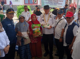 Pasar Murah dan Pelayanan Kolaboratif di Karang Agung Ilir Disambut Antusias Masyarakat