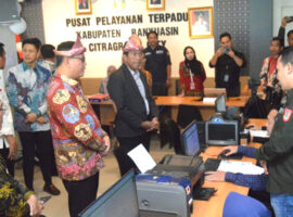 Kunjungan Sekjen Ombudsman RI Disambut Pj Bupati Banyuasin