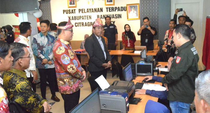 Kunjungan Sekjen Ombudsman RI Disambut Pj Bupati Banyuasin