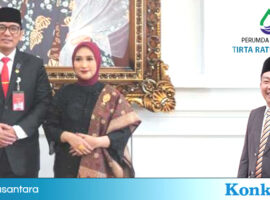 Direktur Perumda Air Minum Tirta Ratusamban Ucapkan Selamat Atas Dilantiknya Pjs Bupati BU