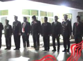 Unsur Pimpinan DPRD BU Bersama Forkopimda Hadiri Upacara Renungan Suci