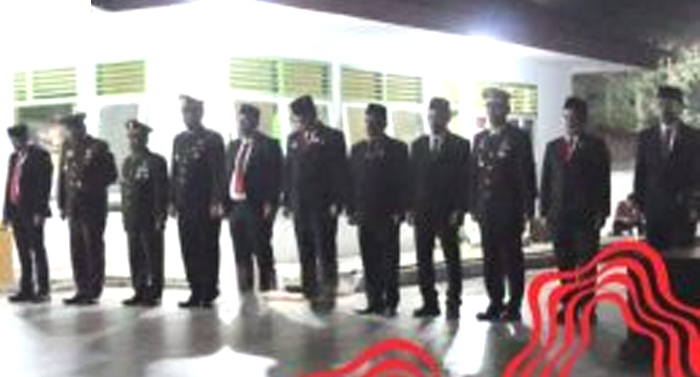 Unsur Pimpinan DPRD BU Bersama Forkopimda Hadiri Upacara Renungan Suci