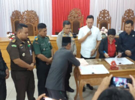 Paripurna DPRD BU, Penandatanganan Nota Kesepakatan KUA-PPAS RAPBD 2025