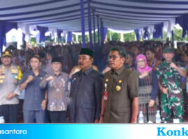 Ketua DPRD BU Bersama Bupati Sambut Kunjungan Mendes PDT RI