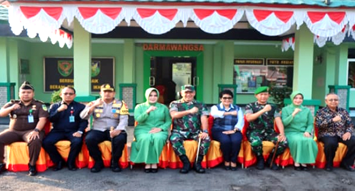 Ketua DPRD BU Hadiri Acara Kunjungan Danrem 041/Gamas