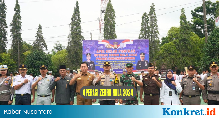 Anggota DPRD dan Forkopimda BU Hadiri Apel Gelar Pasukan Operasi Zebra Nala 2024