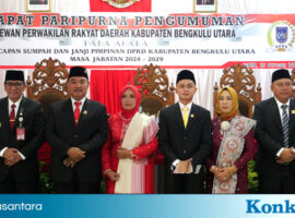 Paripurna DPRD Bengkulu Utara, Penunjukkan Unsur Pimpinan Dewan