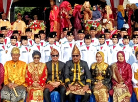 Ketua DPRD BU Ikuti Upacara HUT Proklamasi Kemerdekaan RI