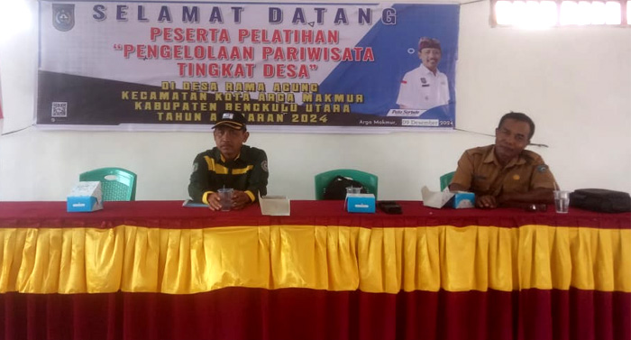 Pemdes Rama Agung Adakan Pelatihan Pengelolaan Pariwisata Tingkat Desa